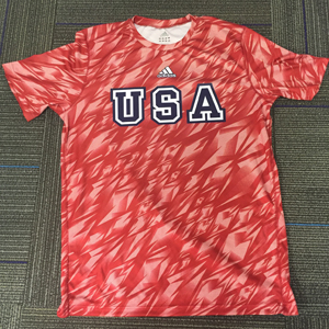 adidas Red USA Shock Shirt